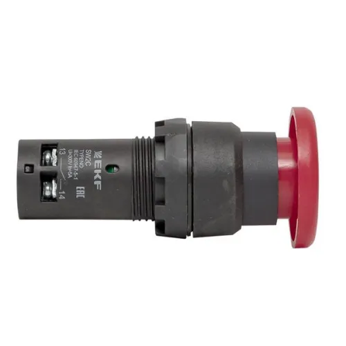 Кнопка SW2C-11MZ повор. гриб кр. NO+NC EKF sw2c-mz-r фото 5