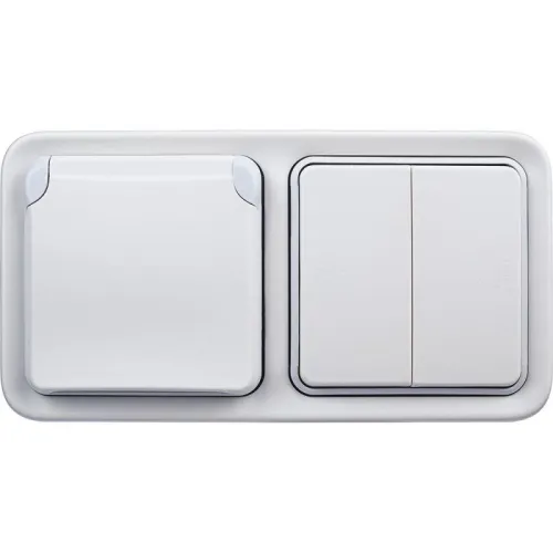 Коробка установочная ОП 2-м Plexo горизонт. бел. Leg 069690 фото 4