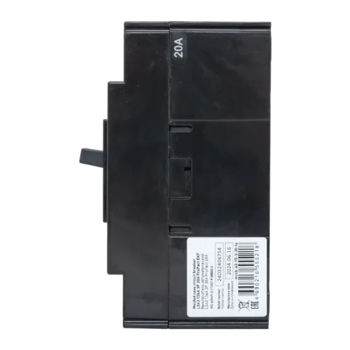 Выключатель автоматический 3п 20А 15кА LS63 ProPact EKF mccb-63-15-3-20-ls фото 7