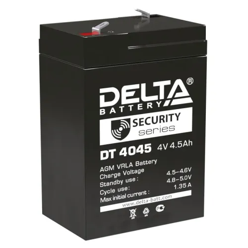 Аккумулятор ОПС 4В 4.5А.ч для прожекторов DT 4045 Delta 4614010040021