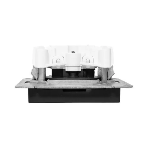 Розетка СП Эпика 16А без заземл. защ. шторки механизм черн. EKF UP1-SOB-101 фото 8