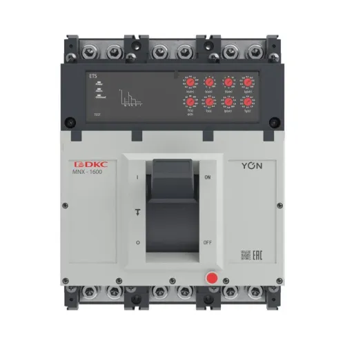 Выключатель автоматический 3P 1600А 70кА pro MNX1600L при AC415V расцепитель ETS YON MNX1600L3PETS1600 фото 2