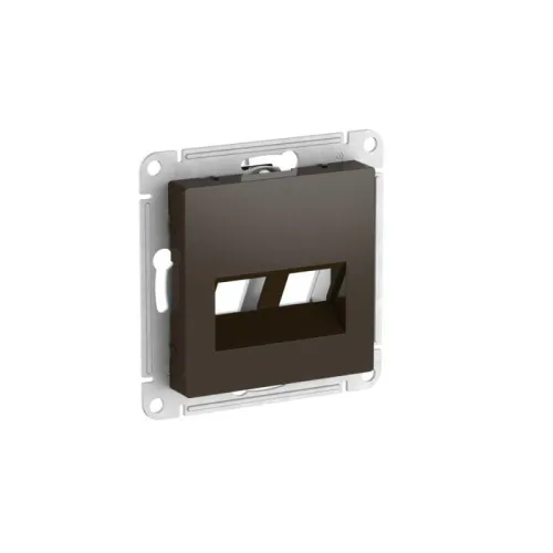 Накладка двойная AtlasDesign для информационных функций типа Keystone мокко SE ATN000690