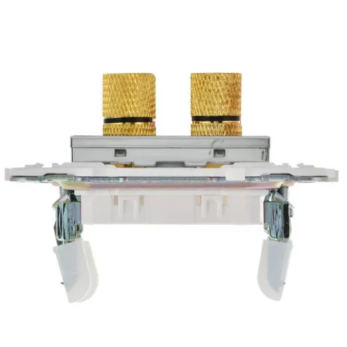 Аудиорозетка 4-м SKANDY SK-A01N никель IEK SK-S40-K50 фото 3