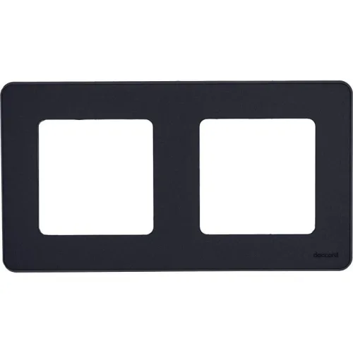 Рамка 2-м Inspiria антрацит IEK 673943 фото 2