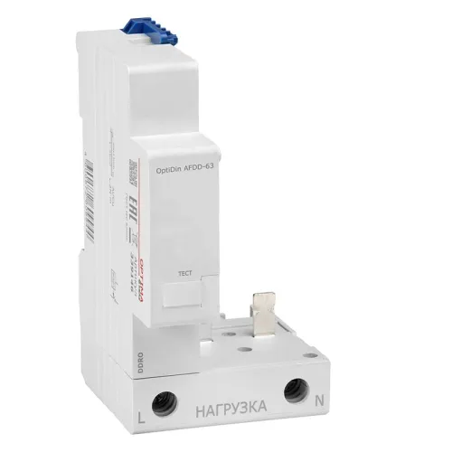Устройство защиты от дугового пробоя (УЗДП) OptiDin AFDD-63-УХЛ3 КЭАЗ 339146 фото 5