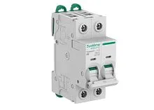 Выключатель автоматический 2п B 2А 6кА Systeme9 400В SE S9F21202