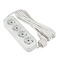 Удлинитель 4х5м с заземл. 16А IP20 Эксперт 3.0кВт ПВС 3х1 PROxima EKF UBA16-310-4-05