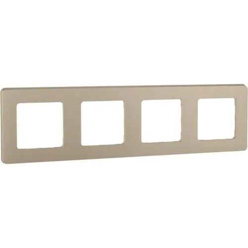 Рамка 4-м Inspiria шампань IEK 673968