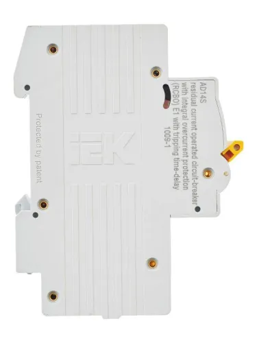 Выключатель автоматический дифференциального тока селективный 4п 63А 300мА тип AC АД14S KARAT IEK MAD13-4-063-C-300 фото 5