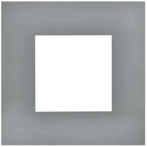 Рамка 1-м SKANDY SK-F01Gr сер. IEK SK-M12-K03