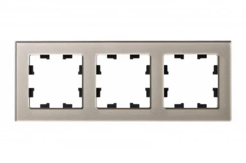 Рамка 3-м AtlasDesign Nature стекло шампань SE ATN320503 фото 3