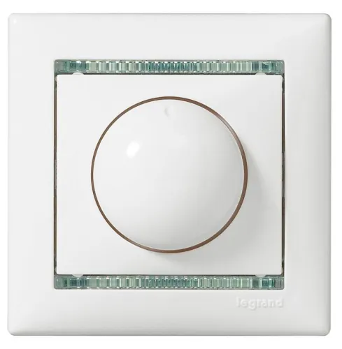 Механизм светорегулятора поворотного СП Valena 400Вт бел. Leg 770061 фото 5