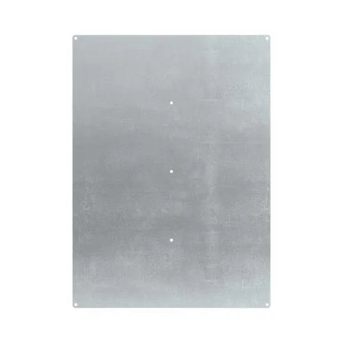 Панель монтажная для цельного навесного шкафа из фибергласа 800х600мм метал. DKC CN5086MP