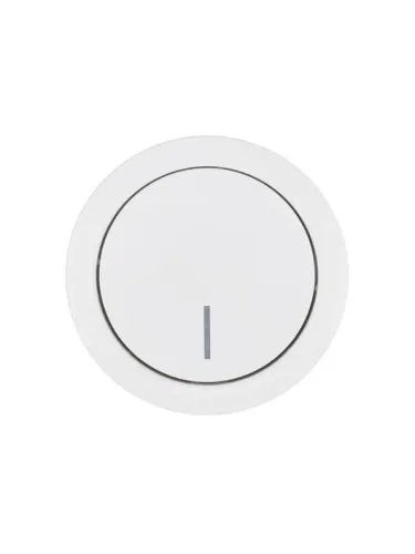 Выключатель 1-кл. СП OSEN 10А IP20 с подсветкой механизм бел. LEZARD 743-0288-111 фото 3