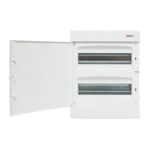 Щит распределительный навесной Unix 2х12мод. IP41 бел. дверь PROxima EKF ux-2x12-nw фото 8