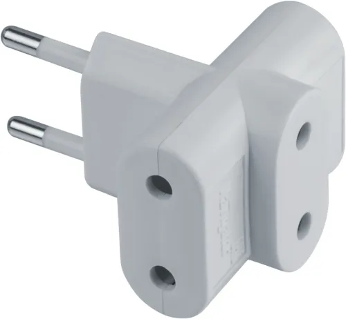 Разветвитель 3-м без заземл. 10А IP20 94 699 NAD-FT-3X-WH Navigator 94699 фото 2
