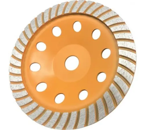 Чашка алмазная зачистная 180мм Турбо Вихрь 73/10/3/10 фото 2