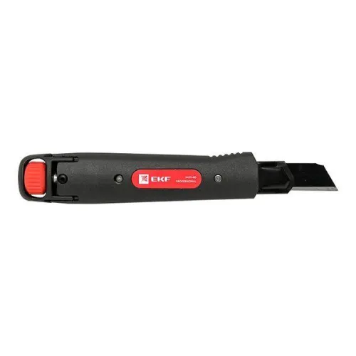 Нож строительно-монтажный 18мм НСМ-80 (SK4) Heavy Duty (до 60кг) Professional EKF ncm-80-pro фото 2