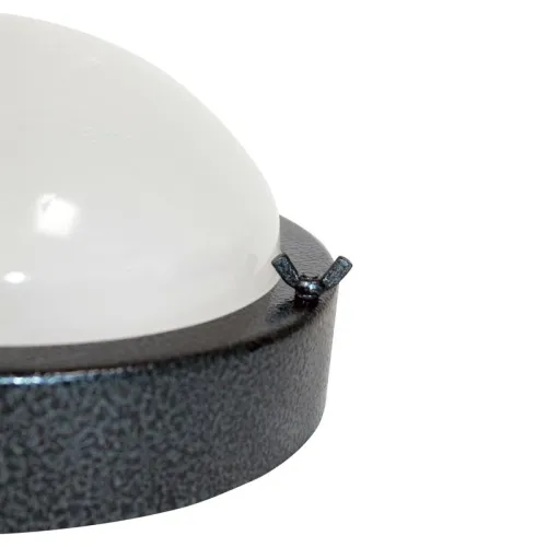 Светильник НББ 03-60-003 "Терма 3" 1х60Вт E27 IP65 корпус серебро (инд. упак.) Элетех 1005500583 фото 3