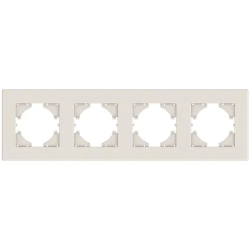 Рамка 4-местн. City беж. GUSI С1114-003