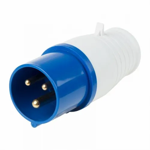 Вилка переносная 013 2P+PE 16А 220В IP44 Rexant 11-8900 фото 2