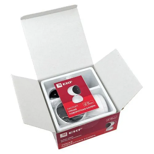 Камера поворотная Умная Connect Wi-Fi бел. EKF scwf-usb фото 9