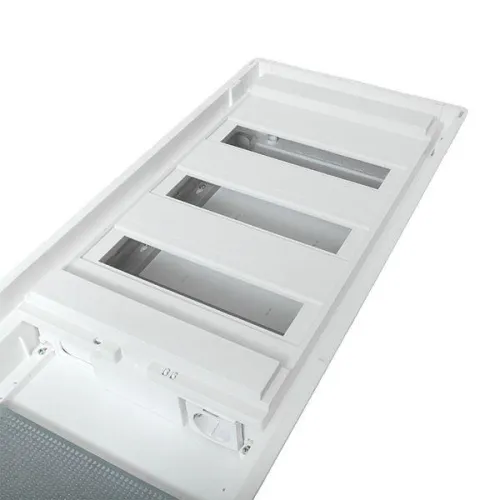 Щит комбинированный встраив. Nova 3 DIN-рейки + 1 монтаж. плата 5 габарит IP41 с метал. перфорированной дверью EKF Proxima nv-cb-pmd-3+1 фото 10