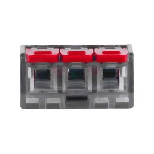 Клемма строительно-монтажная СМК 221-413 3-проводная 0.2-4кв.мм (блист.5шт) PROxima EKF plc-smk-221-413b фото 4