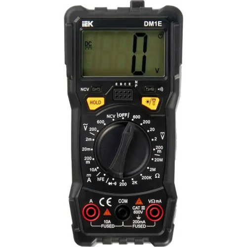 Мультиметр цифровой DM1E ARMA2L 5 IEK A2L5-DM15-01 фото 5