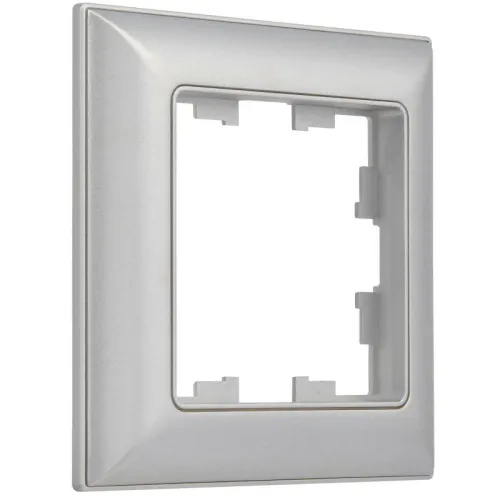 Рамка 1-м BRITE РУ-1-Бр алюм./алюм. IEK BR-M12-12-K47 фото 3