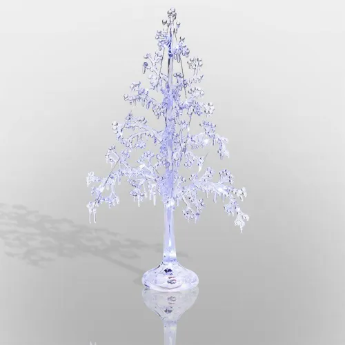 Фигура светодиодная "Ель" 51см 15LED бел. 1Вт IP20 на подставке элементы питания 3хAAA (не в компл.) Neon-Night 513-033 фото 6