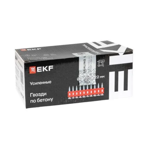Гвоздь кованый для монтажн. пистолета по бетону металлу Bullet Type 3х22 цинк. (уп.1000шт) Expert EKF cpn-3022bp фото 10