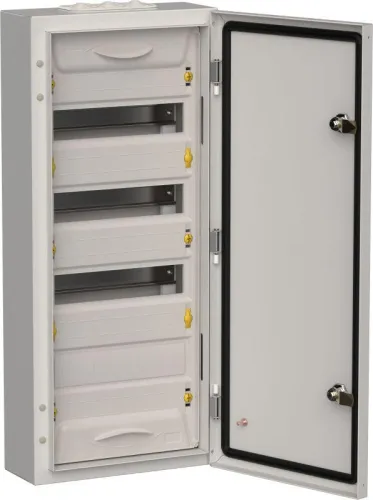 Корпус ЩРн-48 (1х48) TITAN 5 710х310х140 IP54 метал. сер. IEK TI5-50-N-048-54-7035