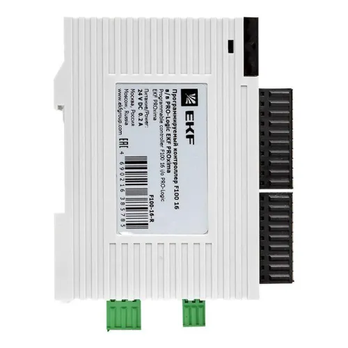 Контроллер программируемый F100 16 в/в PRO-Logic PROxima EKF F100-16-R фото 2