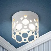 Светильник встраиваемый под лампу GX53 DK115 SWH бел. матов. Эра Б0061183