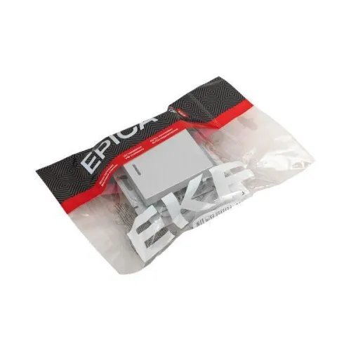 Выключатель 1-кл. СП Эпика с подсветкой механизм алюм. EKF UP1-SWA-14 фото 10