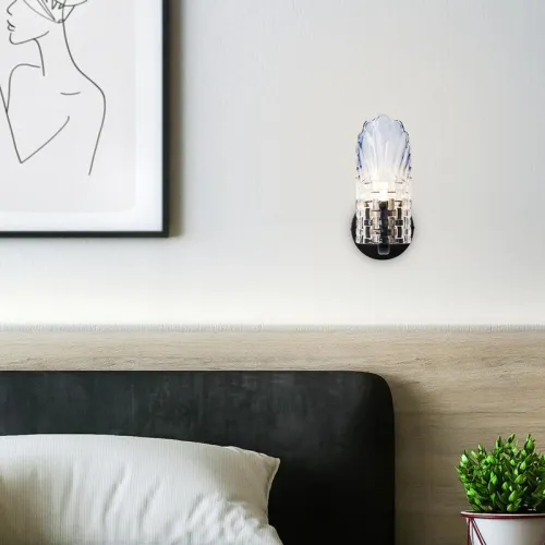 Светильник Ollie 1х40Вт E14 IP20 бра настен. Freya FR5525WL-01GB фото 11