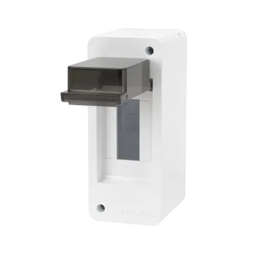 Щиток настенный 2мод. IP41 с тонированной дверцей бел. DKC F02W0WD фото 3