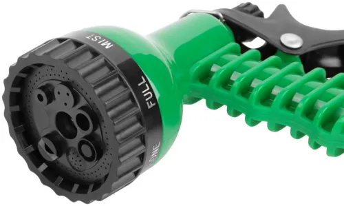 Набор поливочный (шланг растягивающийся 7.5-22.5м и пистолет для полива 7 режимов ) FIT 77290 фото 7