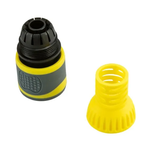 Коннектор для шланга быстросъемный 1/2дюйм с термопластичной резиной и защитой от перегибов Профи ЧЕТЫРЕ СЕЗОНА 62-0300-F фото 4