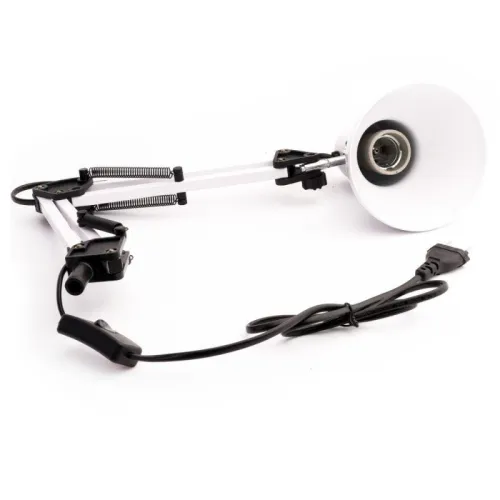 Светильник настольный UF-312P С01 230В 60Вт струбцина бел. Ultraflash 12894 фото 8