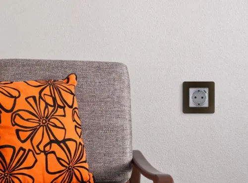 Розетка 1-м СП Inspiria 16А IP20 250В 2P+E немецк. стандарт с заряд. устройством USB тип C 1.5А 5В механизм алюм. IEK 673772 фото 4