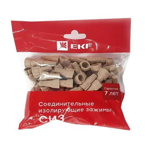 Соединитель проводов СИЗ-Л 8мм (уп.100шт) EKF plc-cl-8 фото 4