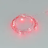 Гирлянда светодиодная ARD-DEW-HOME-2000-CLEAR-20LED-STD Red 3V Battery Pack IP20 Ardecoled 048705