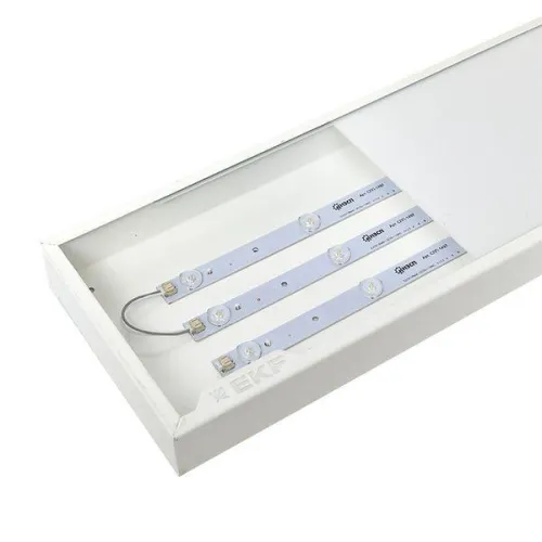 Светильник светодиодный ДВО-1005 36Вт 4000К IP40 1195х180х40 опал панель EKF LPL-1005-O-36-4000-40 фото 3