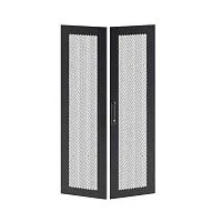Дверь перфорированная двухстворчатая для IT-CQE 1400х600 RAL9005 DKC RBITCPMD1460
