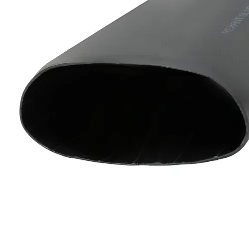 Трубка термоусадочная среднестен. клеевая 160/50 (3-4:1) черн. 1м Rexant 26-0160 фото 2