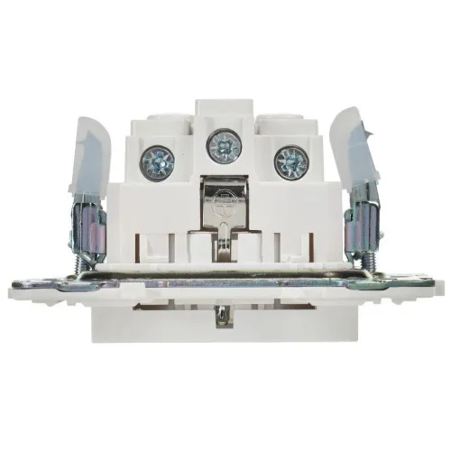 Розетка SKANDY 16А с заземл. без защ. шторок SK-R05W арктич. бел. IEK SK-R11-16-K01 фото 5