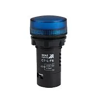 Лампа светодиодная OptiSignal Compact D22 С7-L-F6 син. 110В AC/DC XB7EV06GP КЭАЗ 362157